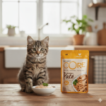 طعام رطب للقطط البالغة - باتيه دجاج نقي ويلنس كور 85جرام