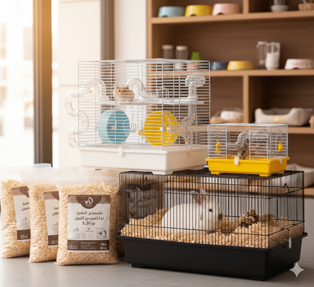 الأقفاص ومستلزماتها