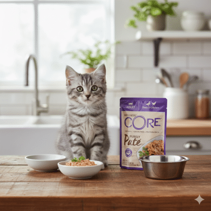 ويلنس كور بيورلي باتيه - أظرف طعام رطب للقطط بالدجاج والبط 85جرام