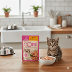 أظرف باتيه ويلنس كور بيورلي للقطط الصغيرة - دجاج وتونة 85 جرام