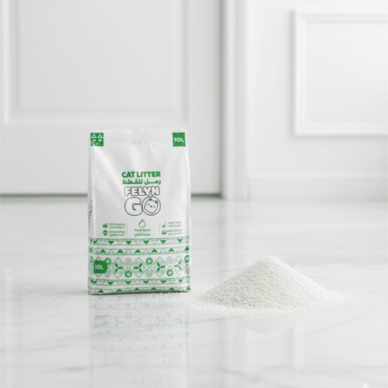 فيلاين قو رمل قطط بنتونيت برائحة التفاح 10 لتر