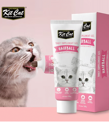 جل كت كات للتحكم في كرات الشعر للقطط 120 جرام