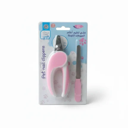 مقص مع مبرد للقطط والكلاب