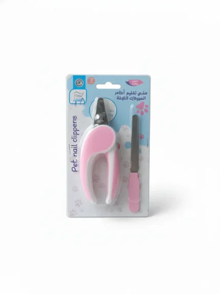 مقص مع مبرد للقطط والكلاب