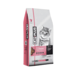 طعام جاف للقطط الصغيرة دجاج وسمك الأنشوفة من كات بلس 7 كج