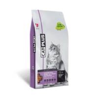 طعام جاف للقطط المعقمة دجاج وسمك الأنشوفة من كات بلس 7 كيلو