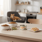 طعام رطب للقطط البالغة من ناتشرال كود (معلبات)، تونا وكيوي في الجيلي، 85 غرام.