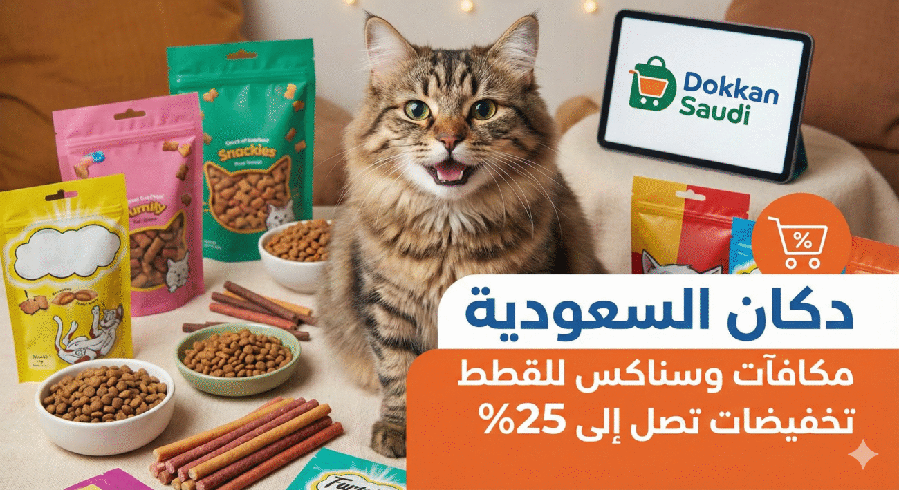 مكافئات وسناكس للقط