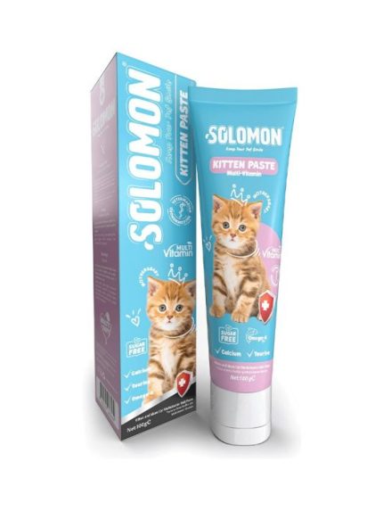 سولومون عصار مالتي فيتامين للقطط الصغيرة 100 جرام