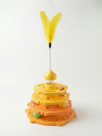 لعبة للقطط من ثلاث ادوار