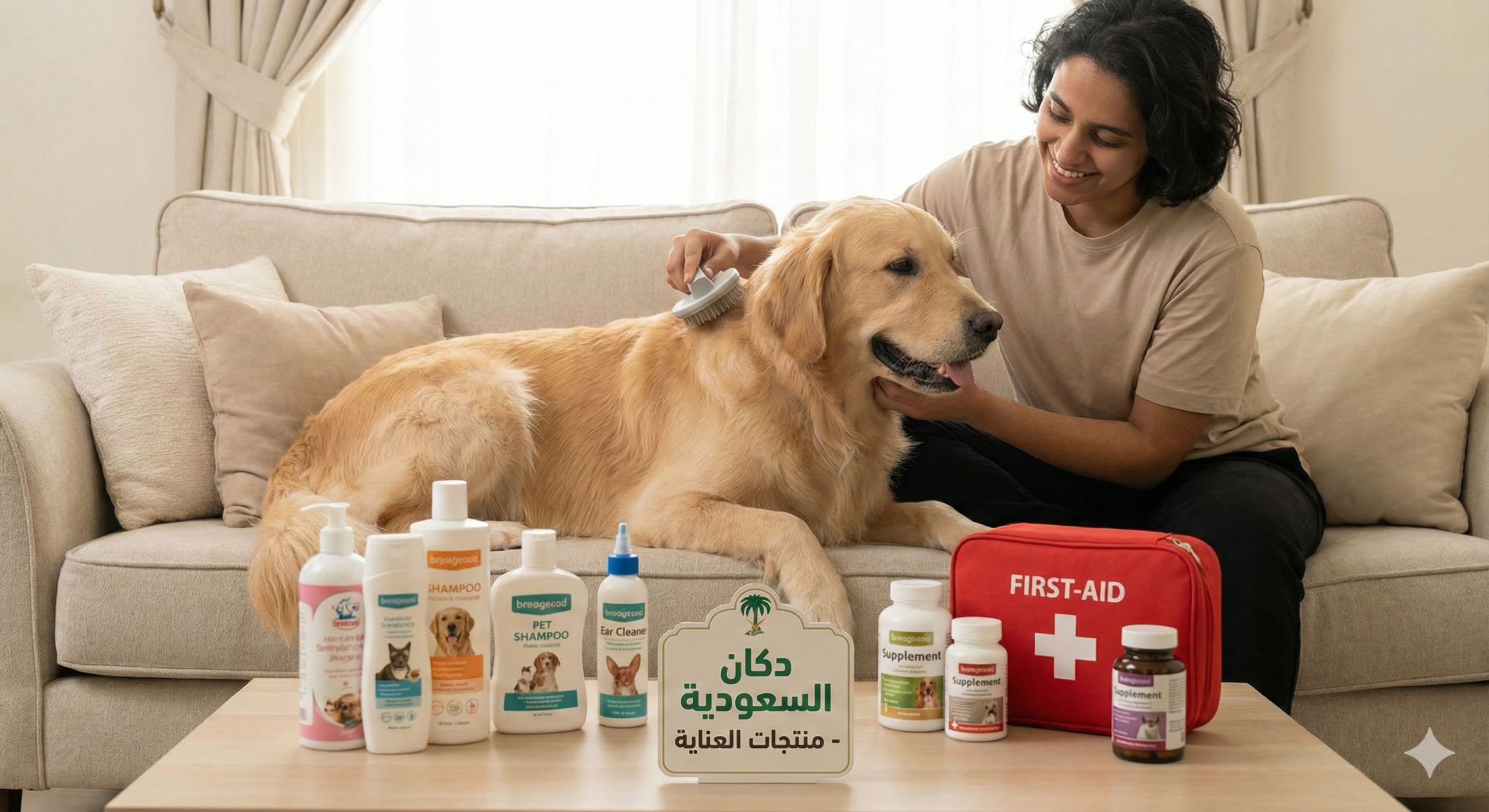 منتجات العناية الصحية للكلاب