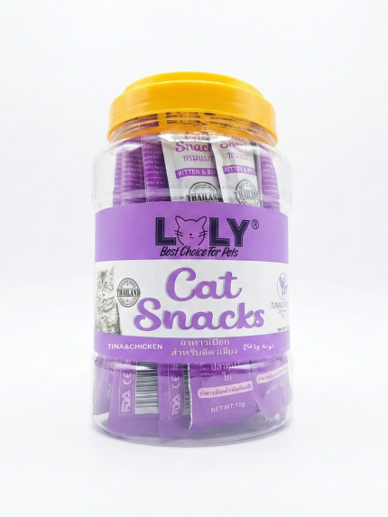 لولي مكافآت بالتونة والدجاج للقطط 30×15 جرام