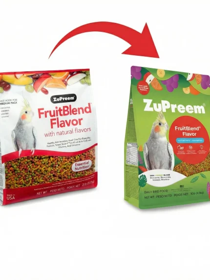 زوبريم طعام طيور (فواكه) للكروان والكنيور والروز 907 جم