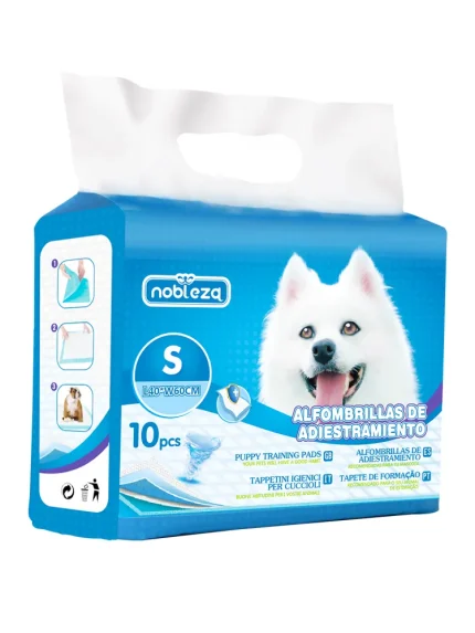 نوبليزا مفارش تدريب للكلاب (بادز) - مقاس صغير (S) 40×60 سم - عبوة 10 قطع