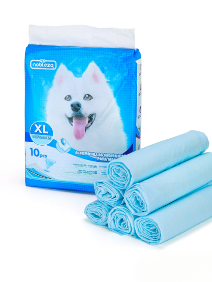 مفارش تدريب وامتصاص للحيوانات الأليفة (80×90 سم) - عبوة 10 قطع