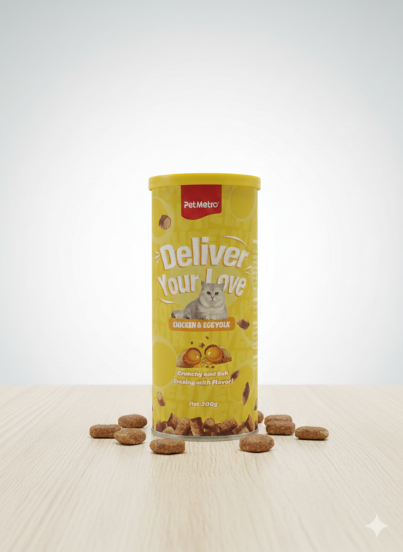  بت ميترو مكافاءات للقطط بطعم الدجاج 