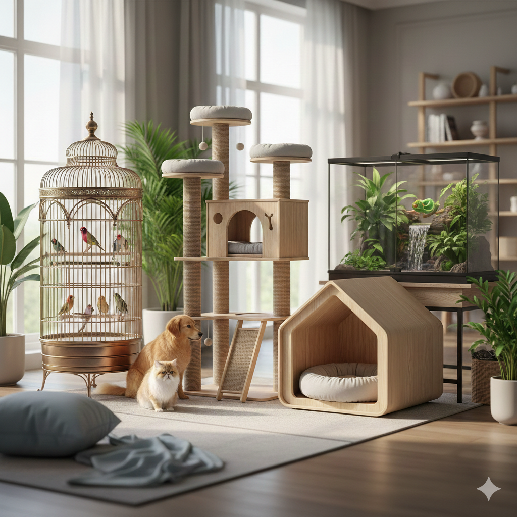 بيوت واقفاص