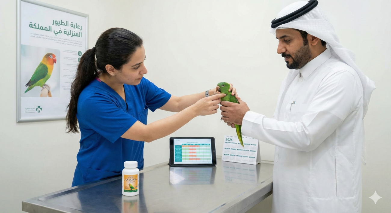 صحة ورعاية الطيور 