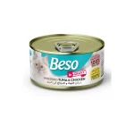 بيسو طعام رطب للقطط - شرائح التونا والدجاج في المرق - 85 جرام