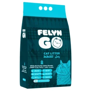 فيلاين قو رمل للقطط بودرة الأطفال 10لتر