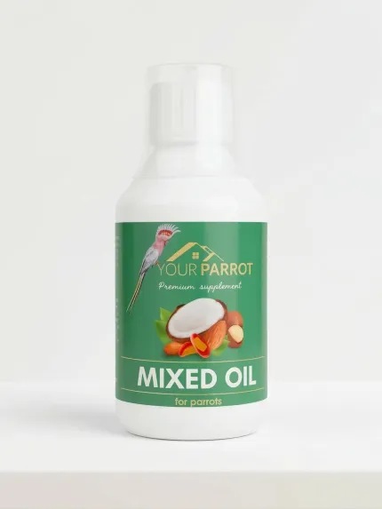 يور باروت (Your Parrot) زيت ميكس المتعدد والمغذي لجميع أنواع الطيور – 250 مل
