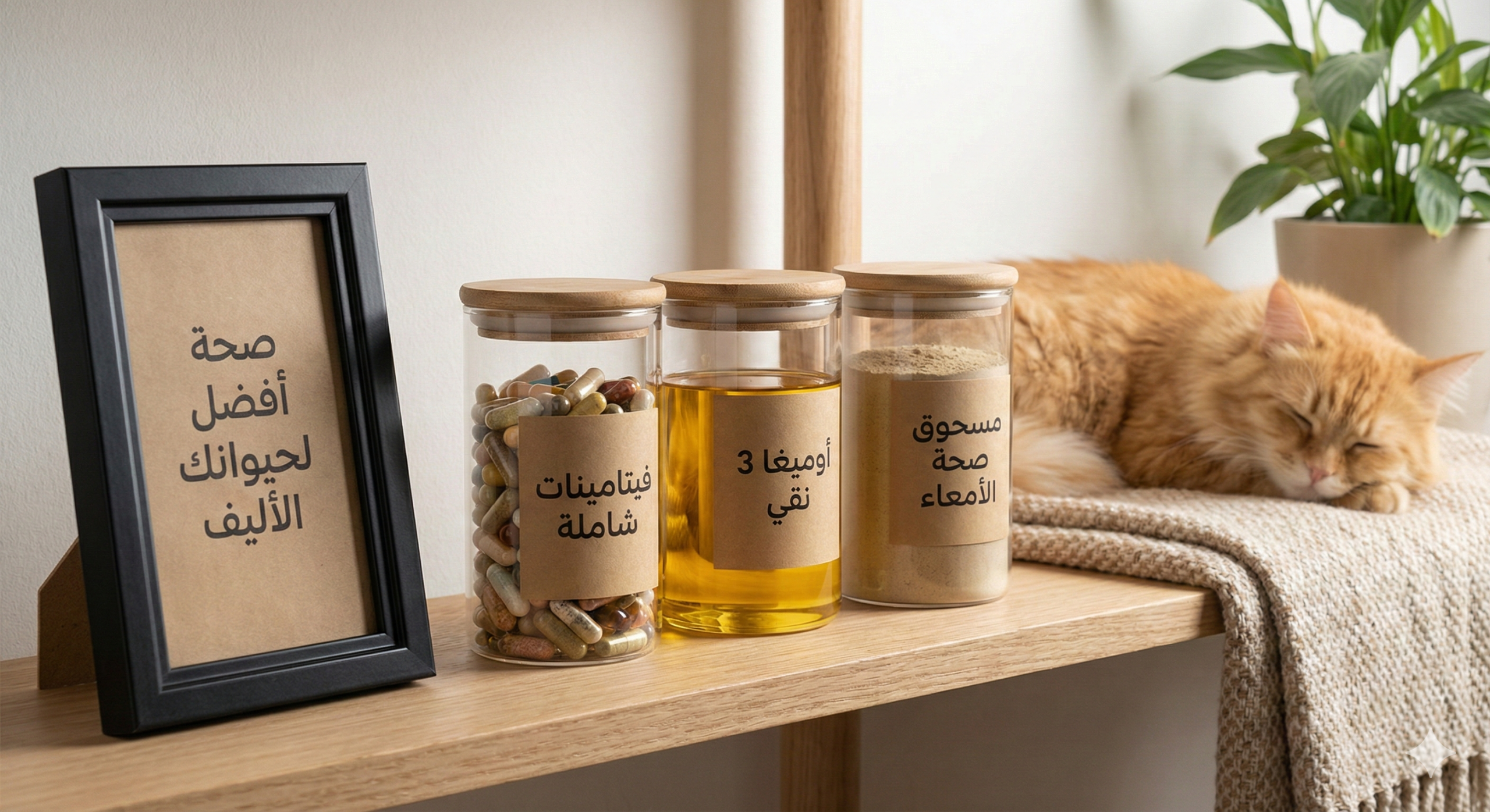  مكملات غذائية للحيوانات