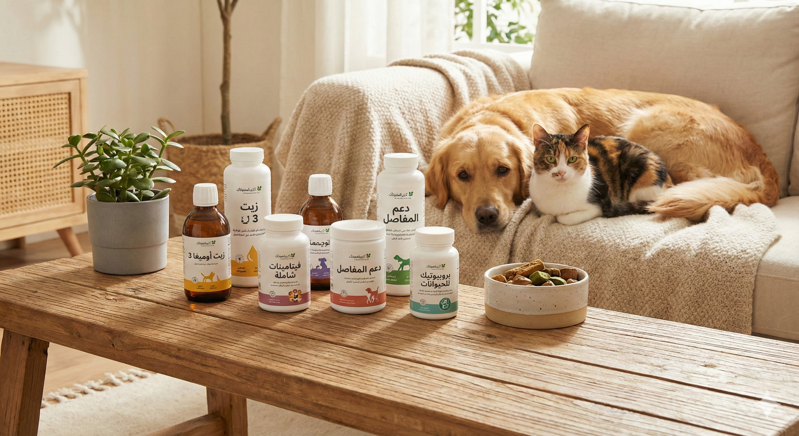 مكملات غذائية للحيوانات