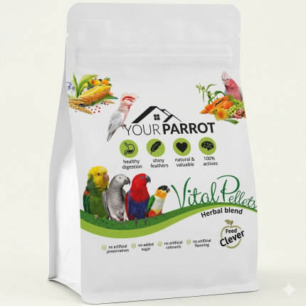 خلطة الأعشاب الطبيعية من يور باروت (Your Parrot) لغذاء متكامل للببغاوات - 3 كجم
