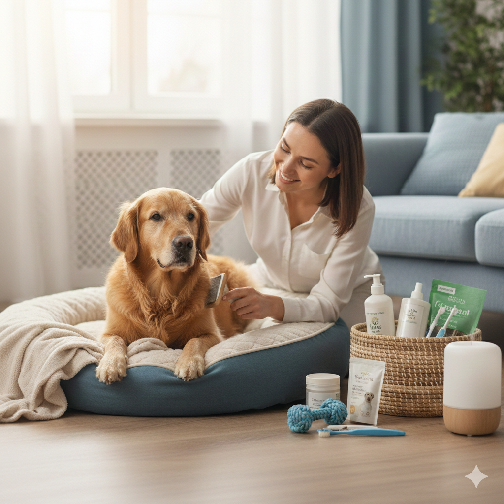 مستلزمات العناية بالكلاب