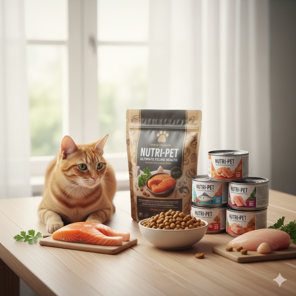 انواع طعام القطط