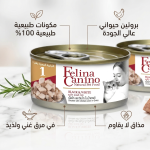 فيلاين كانينو معلبات قطط - دجاج مع كبدة الدجاج في المرق 70 جم