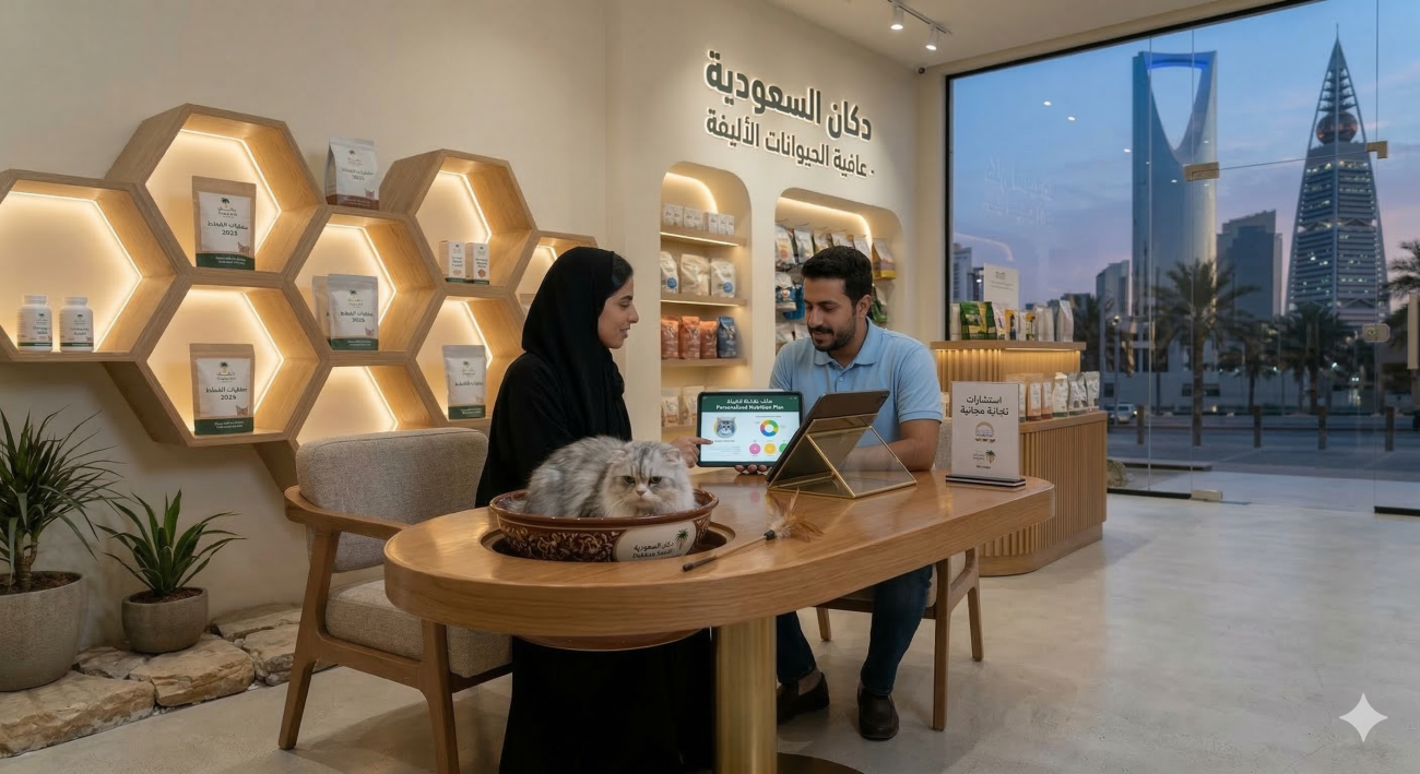 مغذيات القطط 