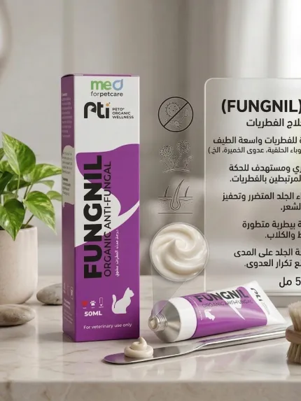 بي تي آي فونغنيل مرهم لعلاج الفطريات للقطط والكلاب – 50 مل