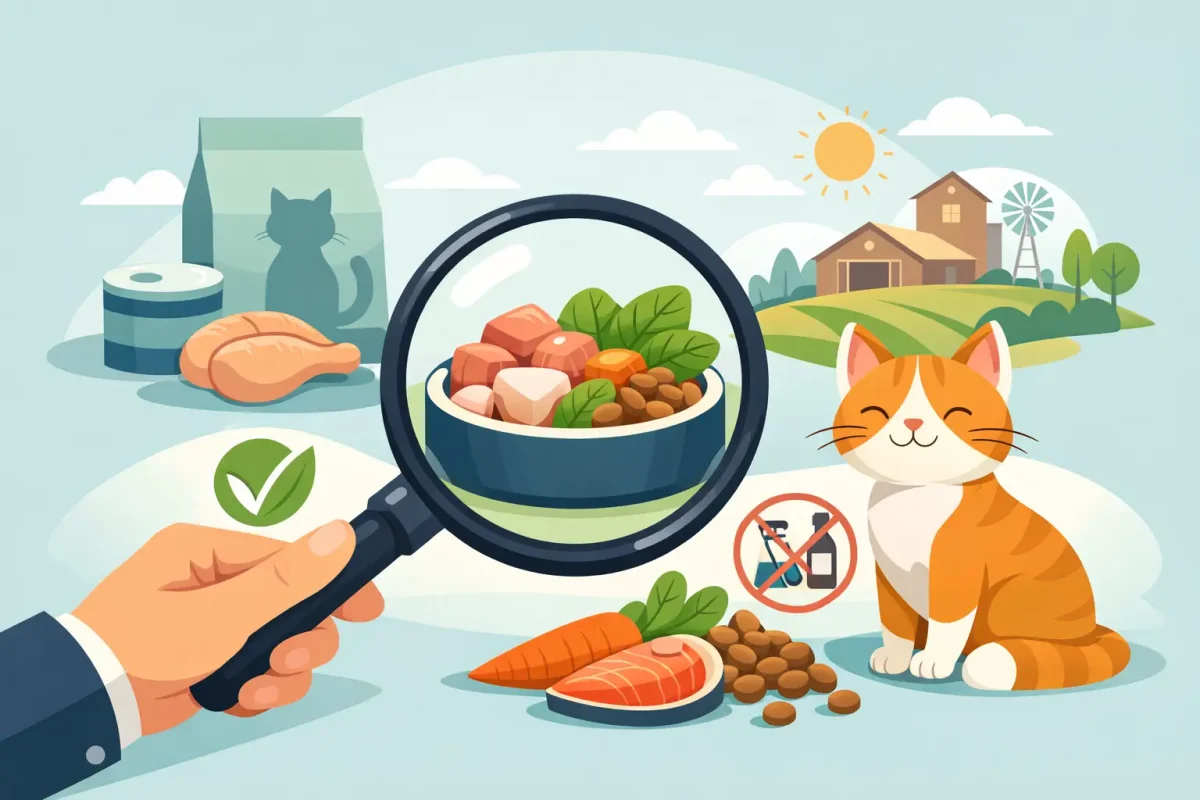 كيف تختار افضل طعام قطط طبيعي؟