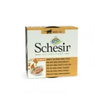 شيزر طعام رطب للقطط تونة مع سوريمي وبابايا وبازلاء - 85 جرام