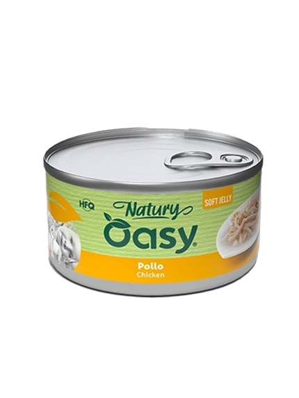 أوزي نيتشر طعام رطب للقطط دجاج في جيلي ناعم - 85 جرام