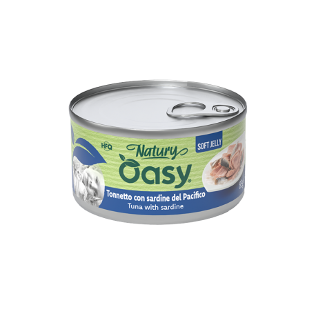 8054329513132 أوزي طعام رطب للقطط تونة مع سردين - علبة 85 جرام - الصورة 1