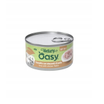 أوزي نيتشر طعام رطب للقطط تونة مع شرائح دجاج في جيلي - 150 جرام