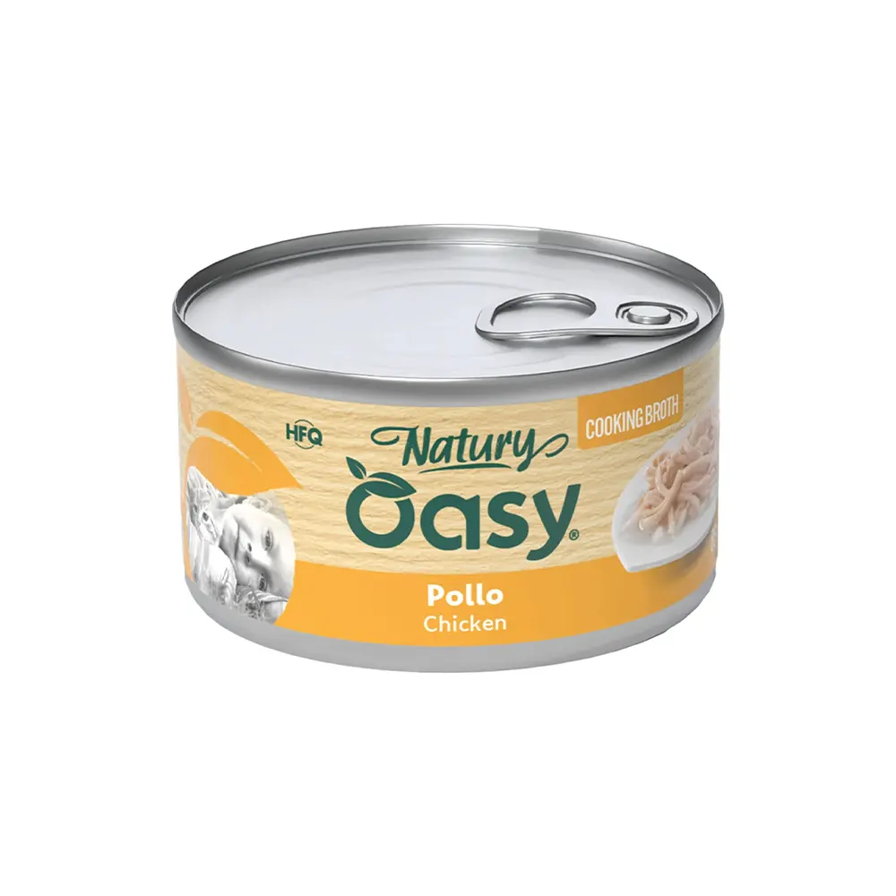 8054329514597 أوزي نيتشر طعام رطب للقطط دجاج في مرق طبيعي - 85 جرام