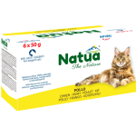 ناتوا طعام رطب للقطط بنكهة الدجاج 6 × 50 غ - وجبات صغيرة طازجة