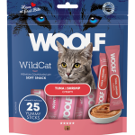 وولف مكافآت للقطط تونا وروبيان 25×14 غ (عبوة توفيرية) - سناك كريمي