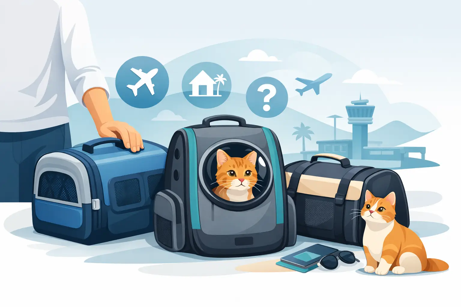 كيف تختار حقيبة نقل قطط للسفر المناسبة؟
