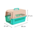 صندوق تنقل حيوانات JCB قياس 58×37×35 سم