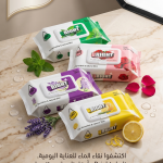 مناديل مبللة