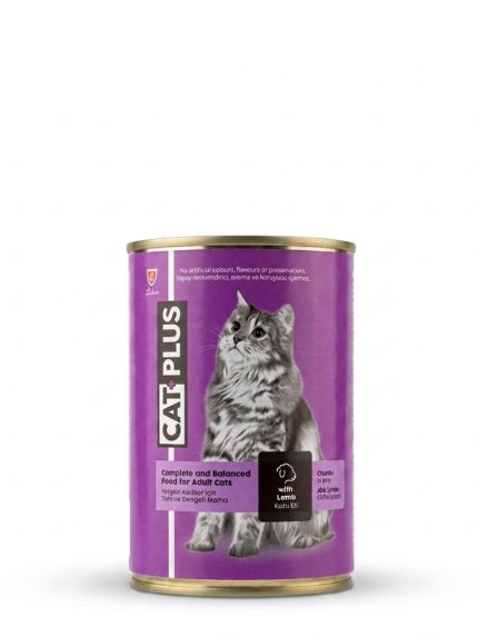 كات بلس معلبات طعام رطب قطع لحم الضأن في الجيلي للقطط البالغة 400غ | Cat Plus Lamb in Jelly