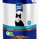 باو باو Paw Paw طعام رطب للقطط البالغة بالسمك 400 جرام